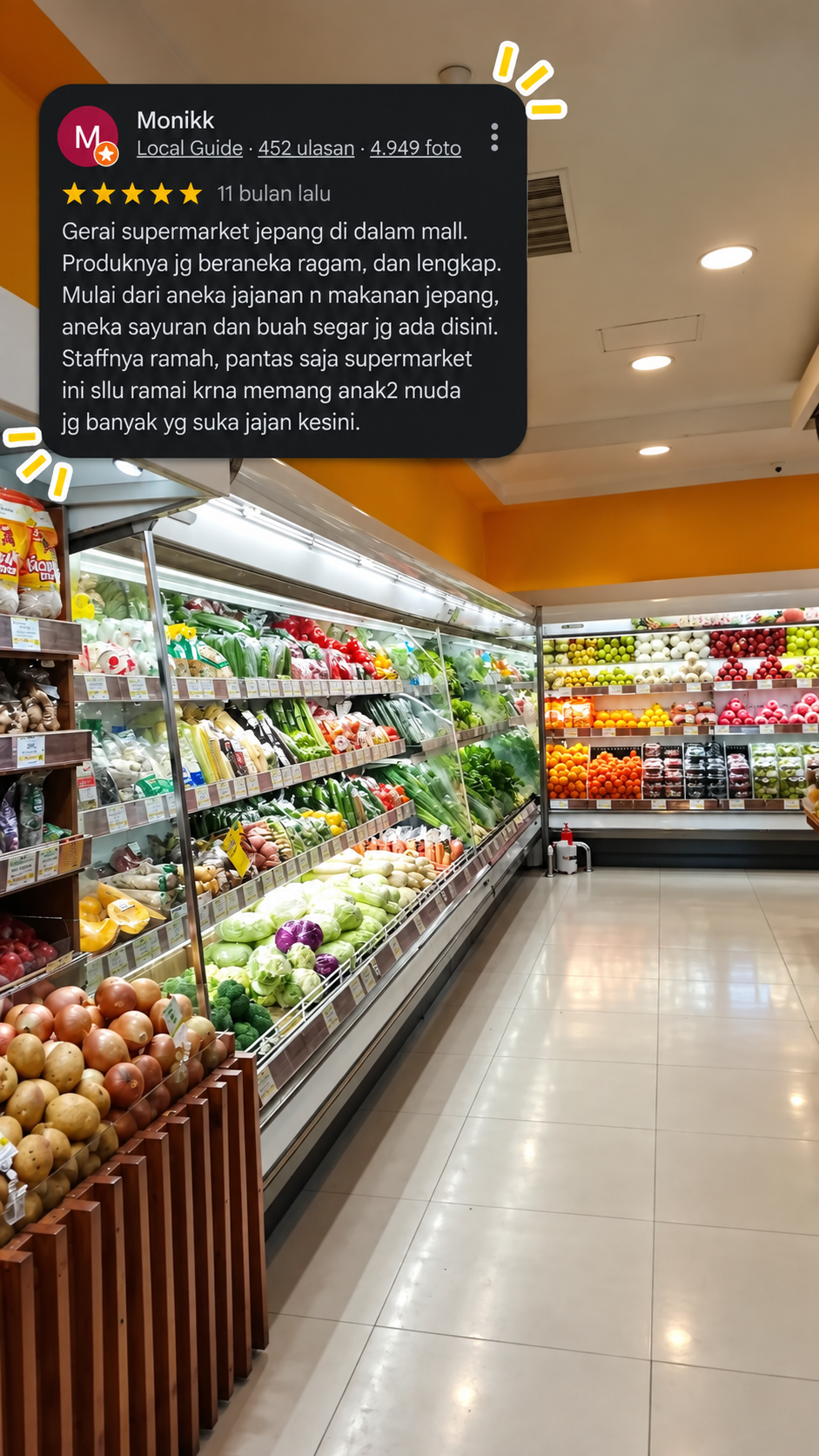 Review pelanggan Papaya - Fresh Produce